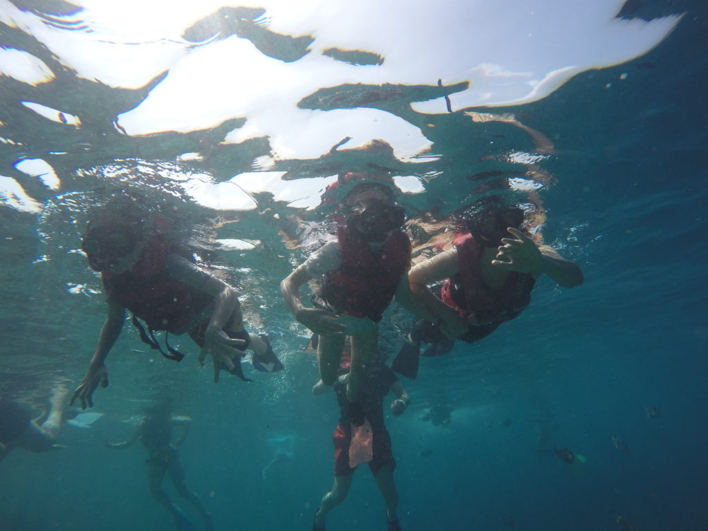 Our Kids Snorkeling - 1st Time